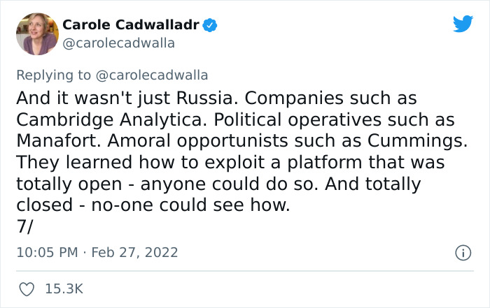 Person Starts An Important Thread About "The Great Information War" So That People Would Know About It Person Starts An Important Thread About "The Great Information War" So That People Would Know About It