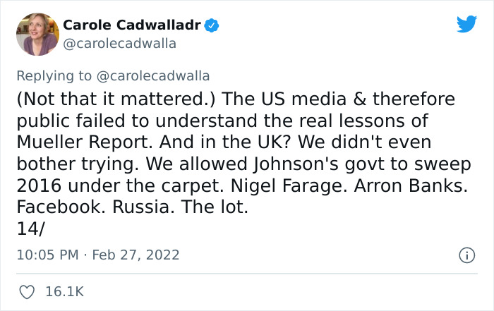 Person Starts An Important Thread About "The Great Information War" So That People Would Know About It Person Starts An Important Thread About "The Great Information War" So That People Would Know About It