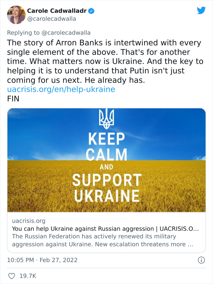 Person Starts An Important Thread About "The Great Information War" So That People Would Know About It Person Starts An Important Thread About "The Great Information War" So That People Would Know About It