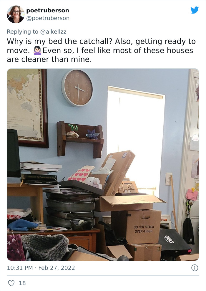 Mom Asked Parents To Post Honest And Unstaged Pictures Of Their Rooms, 33 People Deliver