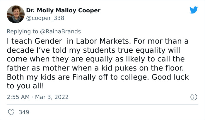 Daycare Keeps Calling The Mom Instead Of The Dad When They Need Something, So She Calls Them Out