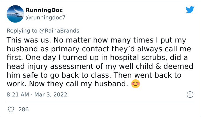 Daycare Keeps Calling The Mom Instead Of The Dad When They Need Something, So She Calls Them Out