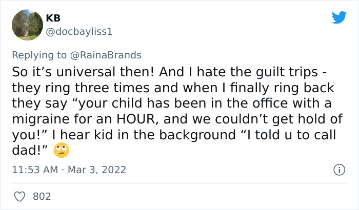 Daycare Keeps Calling The Mom Instead Of The Dad When They Need Something, So She Calls Them Out