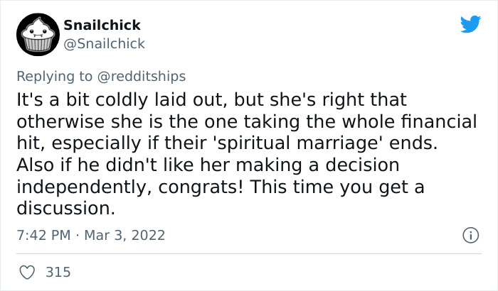 Woman Asks Husband To Cover All Of Her Financial Loss When Caring For Their Baby, He's Shocked And Lost Woman Asks Husband To Cover All Of Her Financial Loss When Caring For Their Baby, He's Shocked And Lost