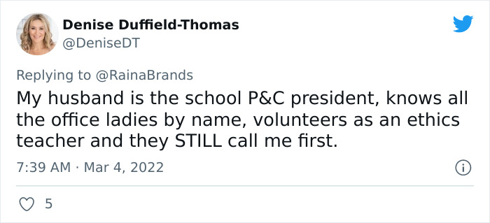 Daycare Keeps Calling The Mom Instead Of The Dad When They Need Something, So She Calls Them Out