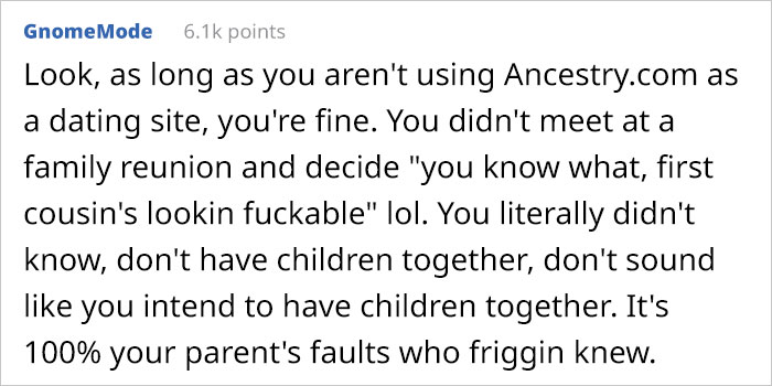 Married Couple Takes DNA Test, Discovers They’re First Cousins, Confront Family Who Kept It A Secret Married Couple Takes DNA Test, Discovers They’re First Cousins, Confront Family Who Kept It A Secret