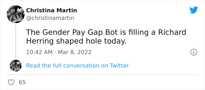 16 Companies That Posted A Celebratory Tweet For Women’s Day And Got Roasted By This Gender Pay Gap Bot 16 Companies That Posted A Celebratory Tweet For Women’s Day And Got Roasted By This Gender Pay Gap Bot