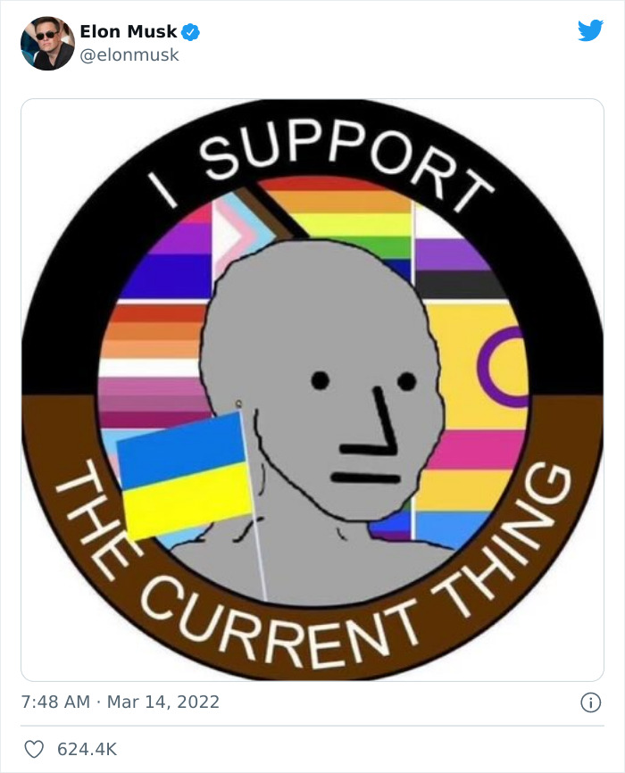 People Online Are Either Loving Or Hating Elon Musk Right Now For Inviting Putin To A Duel To Win Ukraine And Posting Memes