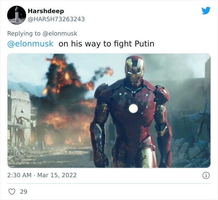 People Online Are Either Loving Or Hating Elon Musk Right Now For Inviting Putin To A Duel To Win Ukraine And Posting Memes