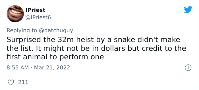 10 Of The Most Audacious Yet Successful Robberies In History, As Shared By This Twitter User