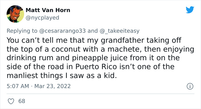 Woman On Twitter Belittles Men Who Order Fruity Or Mixed Drinks And 17 People Come To Teach Her A Lesson