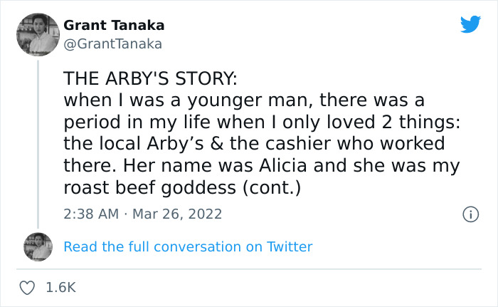 Guy With An Outstanding Sense Of Humor Recalls The Time He Got His Heart Broken By An Arby&rsquo;s Employee