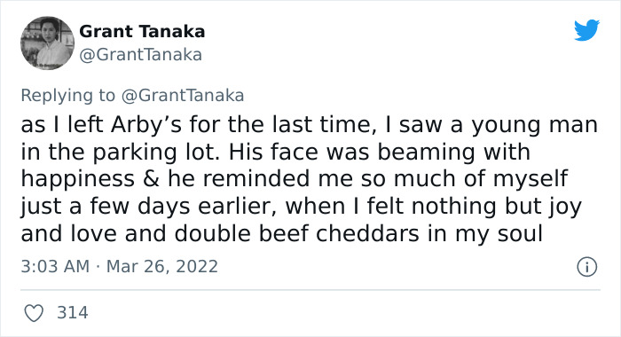 Guy With An Outstanding Sense Of Humor Recalls The Time He Got His Heart Broken By An Arby&rsquo;s Employee