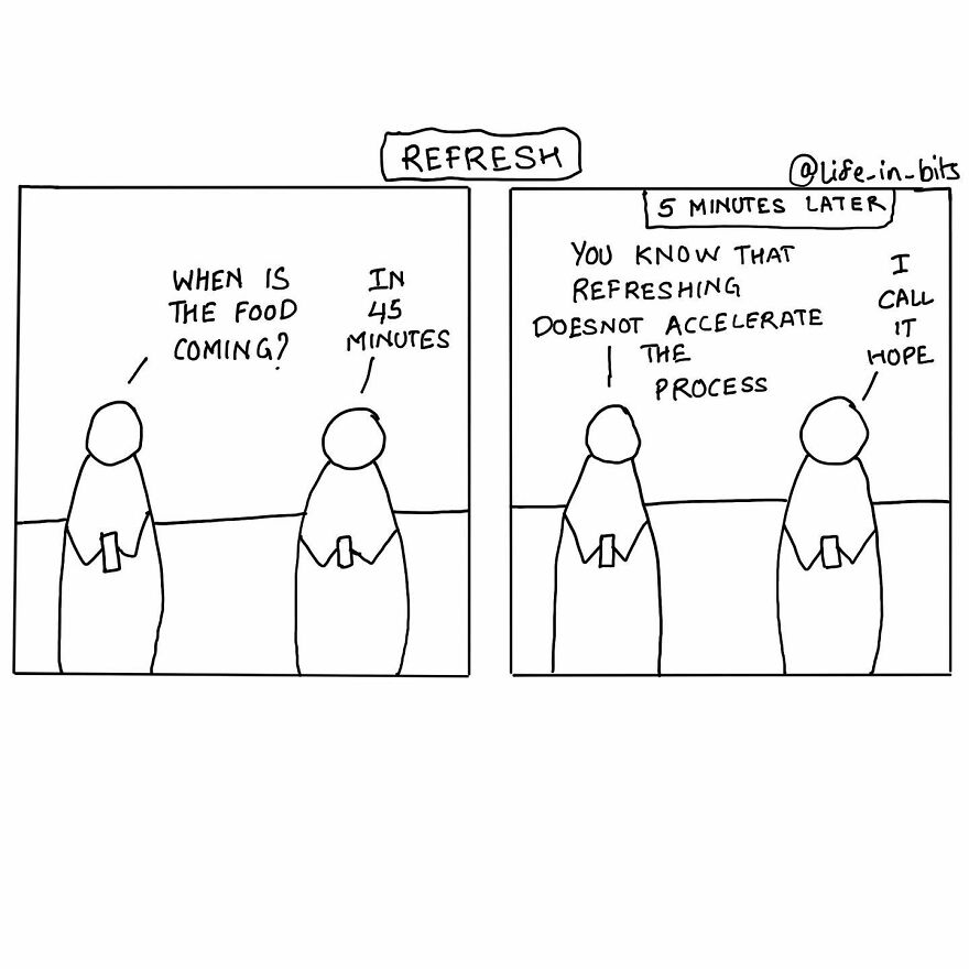 48 Minimalistic Comics About My Everyday Observations