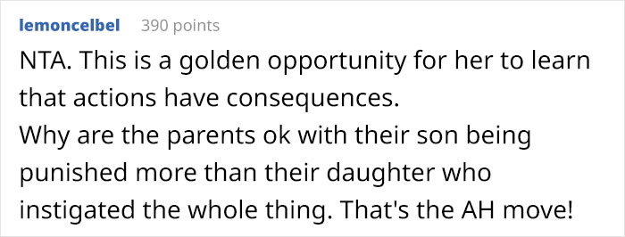&ldquo;AITA For Refusing To &lsquo;See Other Options&rsquo; For A Girl And Pressing Charges For What She Did To My Son&rsquo;s Car?&rdquo;