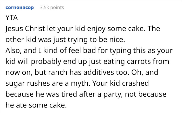 Mom Who Doesn&rsquo;t Allow Her 8 Y.O. To Eat Cake Is Livid When She Finds Out His Friend Convinced Him To Eat It On His Birthday