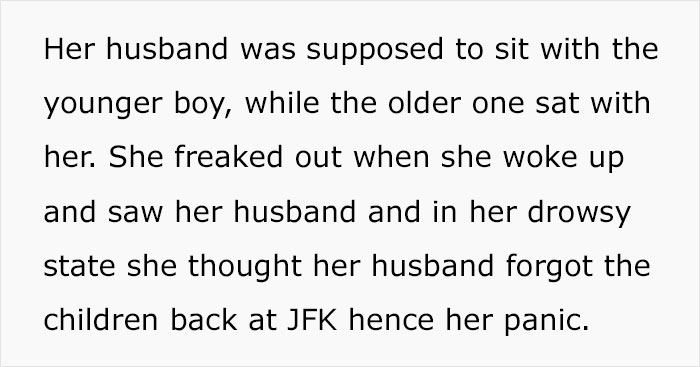 Woman On A Plane Realizes This Dad Just Left Her His Children To Look After During The Flight Woman On A Plane Realizes This Dad Just Left Her His Children To Look After During The Flight