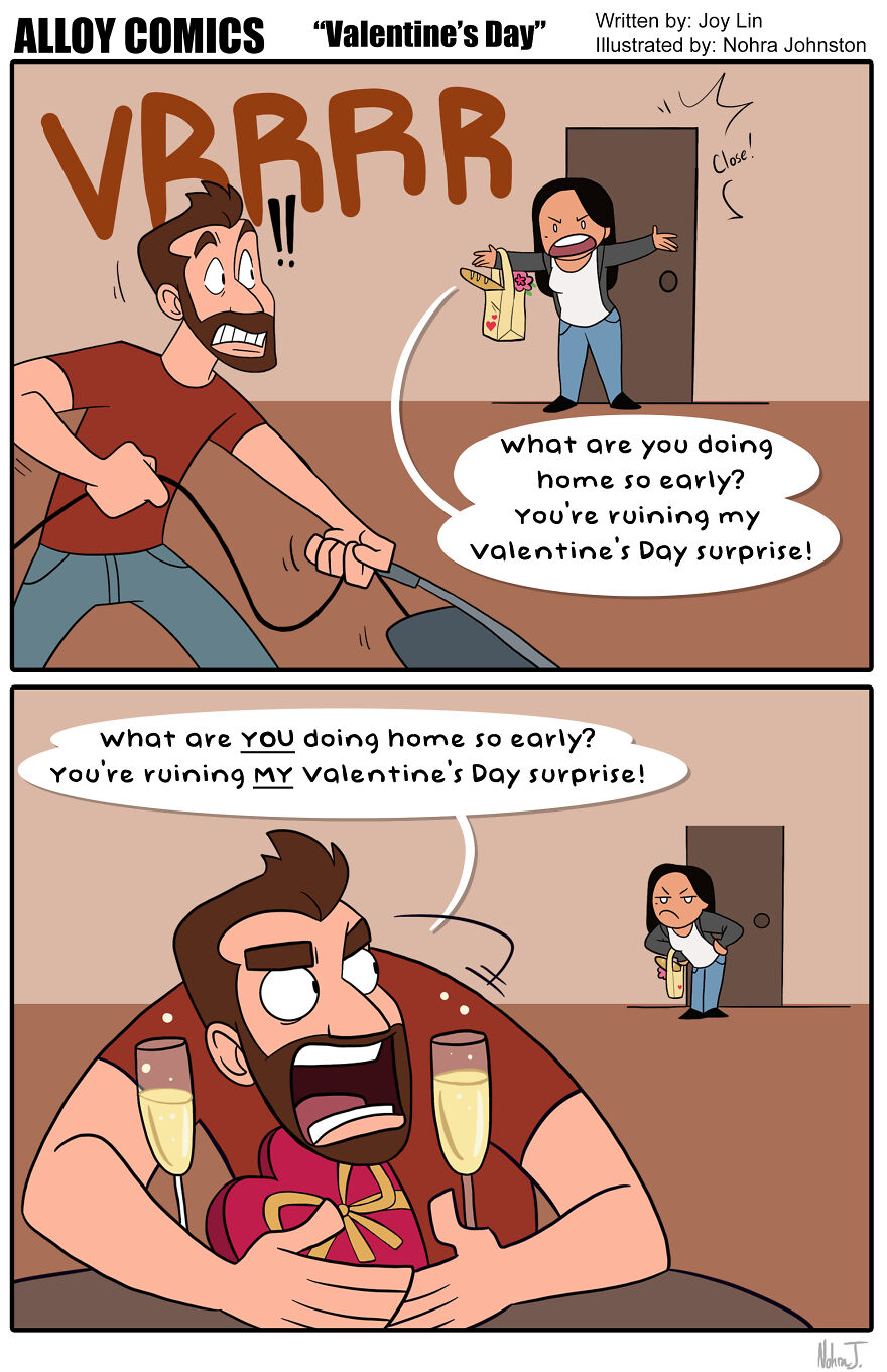 I Capture My Marriage And Parenting Problems In 50 Honest Comics (New Pics)