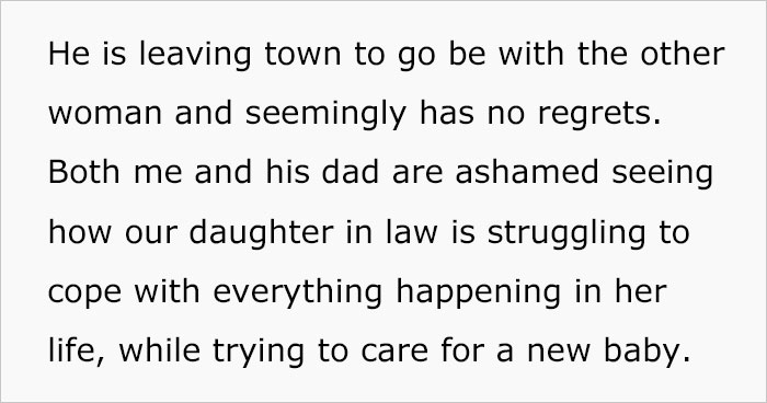 Guy Cheats On Wife, Parents Teach Him A Lesson By Replacing Him In Their Will With His Wife And Baby