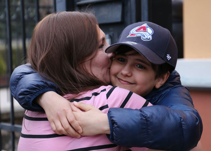11-Year-Old Boy Who Traveled 600 Miles From Ukraine To Slovakia With Only A Phone Number On His Hand Reunites With His Mother