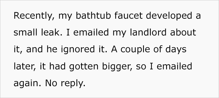 Landlord Refuses To Fix A Leak, Gets A $8,000 Bill To Repair The Damage That The Water Did To Other Apartments Landlord Refuses To Fix A Leak, Gets A $8,000 Bill To Repair The Damage That The Water Did To Other Apartments