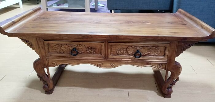 Someone Threw Away This Beauty... Got It For Free! It Is Real Wood.