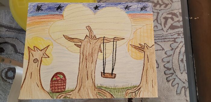 A Tree Drew In Fall!