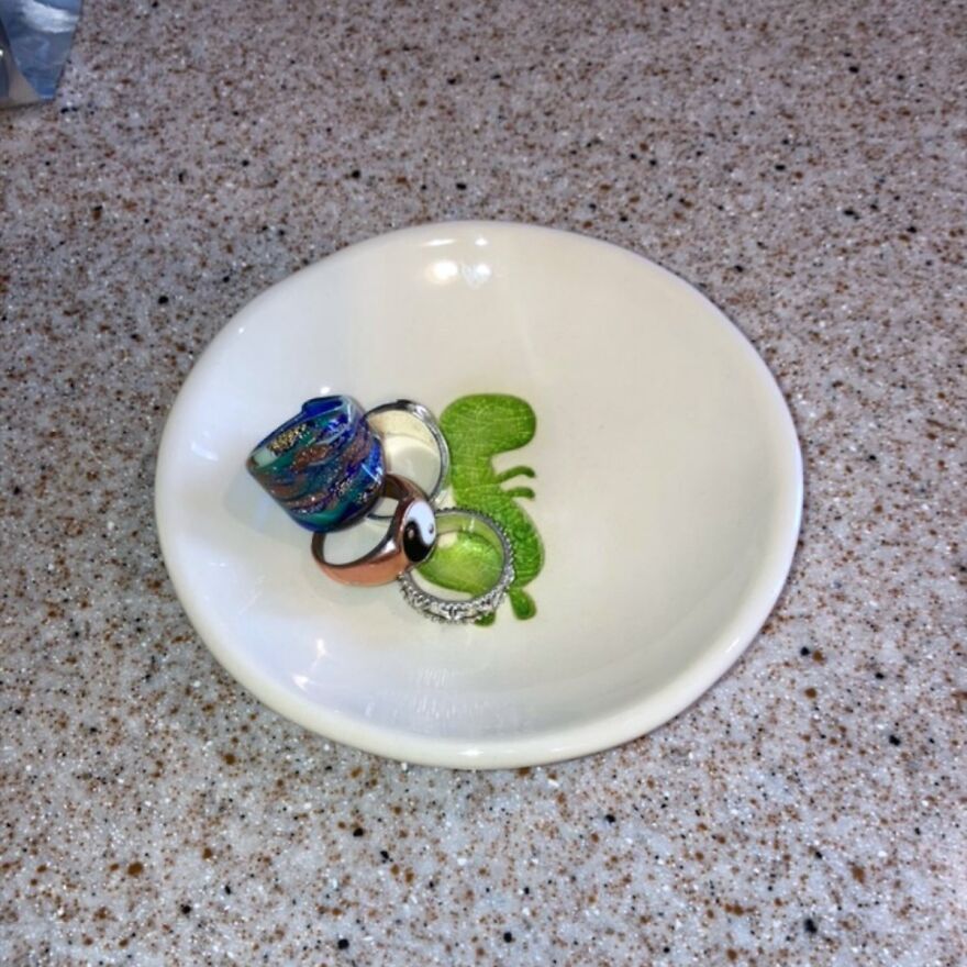 I Made Unique Design Ceramics Dishes With Molting Glass.