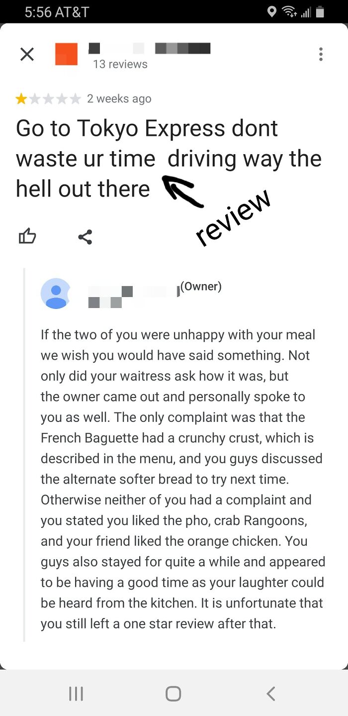 Our Local Asian Restaurant.