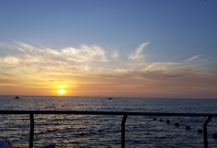 Sunset On Florida's Gulf Coast