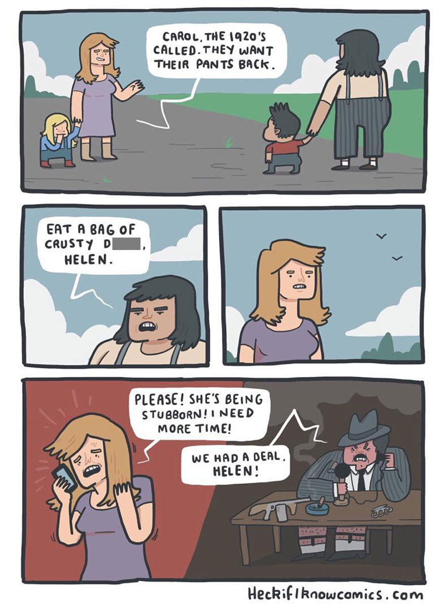 Artist Shows In Hilarious Comics The Absurdity Of Our Lives