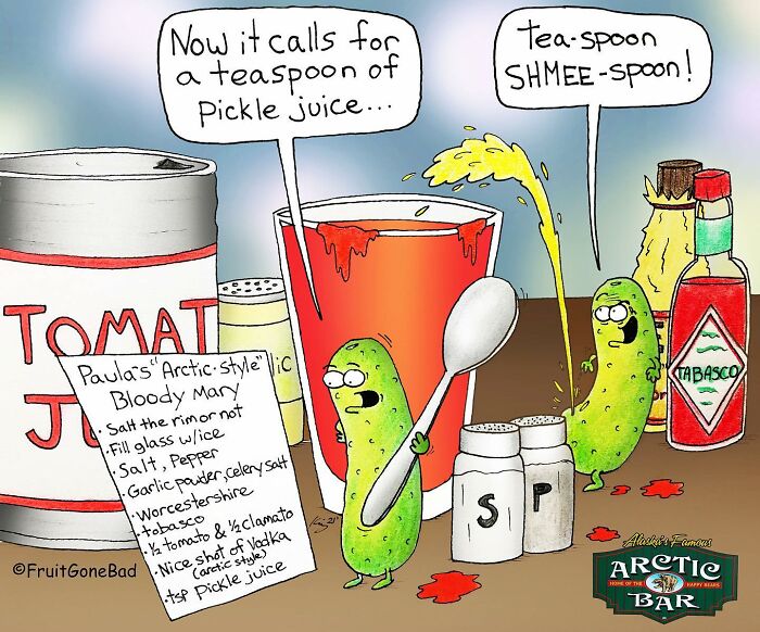 Fun But Inappropriate 'Fruit Gone Bad' Comics