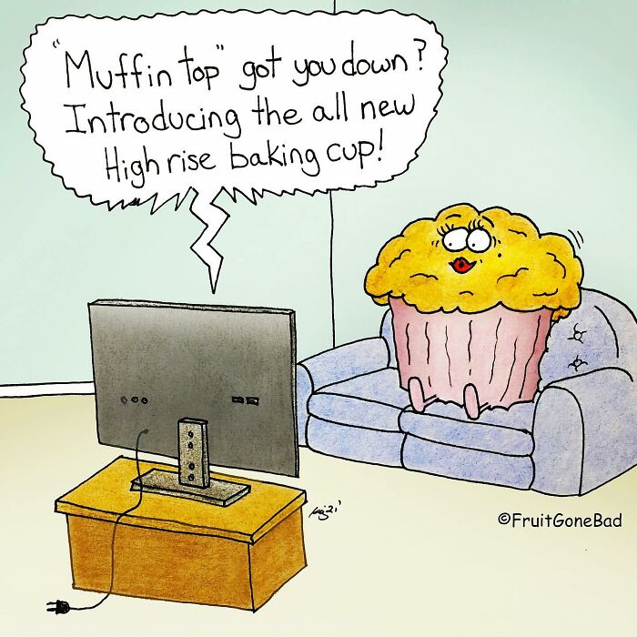 Fun But Inappropriate 'Fruit Gone Bad' Comics