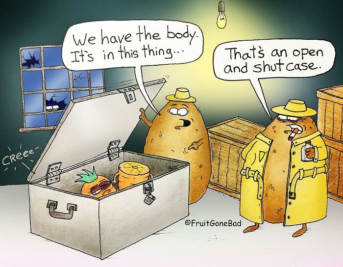 Fun But Inappropriate 'Fruit Gone Bad' Comics