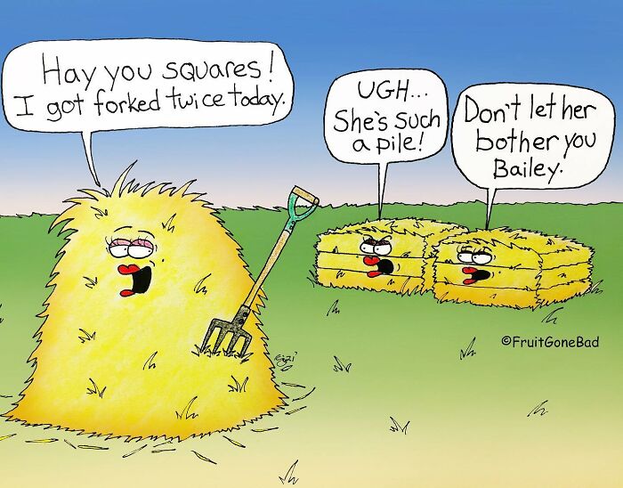 Fun But Inappropriate 'Fruit Gone Bad' Comics