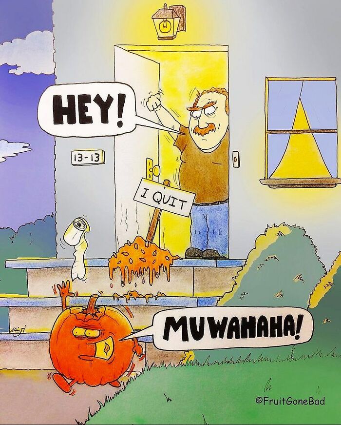 Fun But Inappropriate 'Fruit Gone Bad' Comics