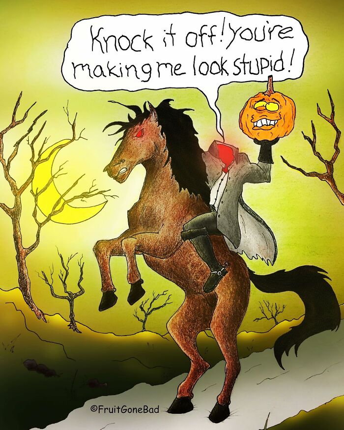 Fun But Inappropriate 'Fruit Gone Bad' Comics