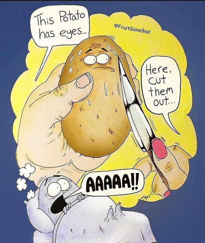 Fun But Inappropriate 'Fruit Gone Bad' Comics