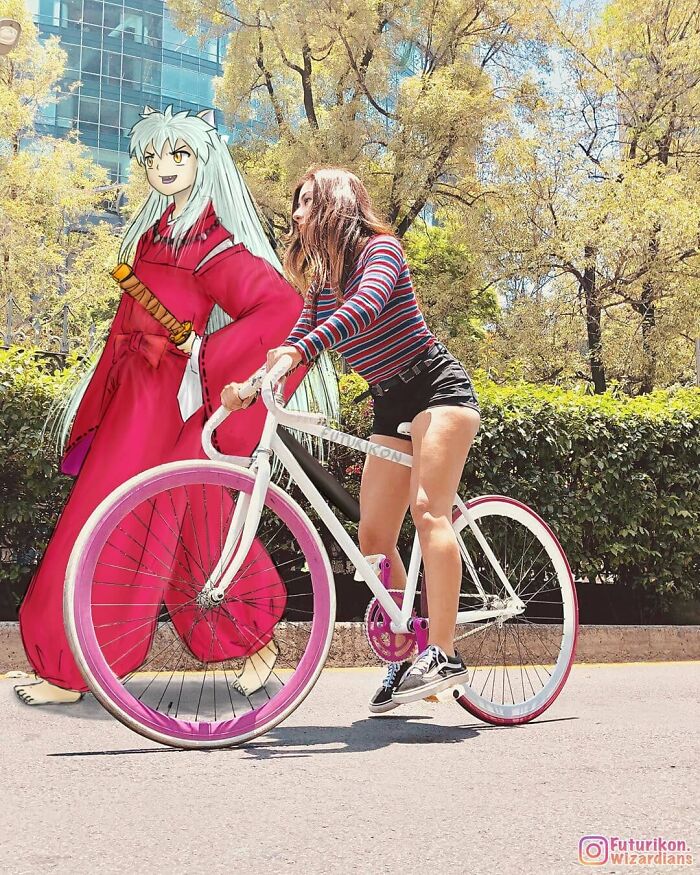 I Draw Fictional Characters To Strangers Pics I Find On The Instagram To Create Amusing Scenarios