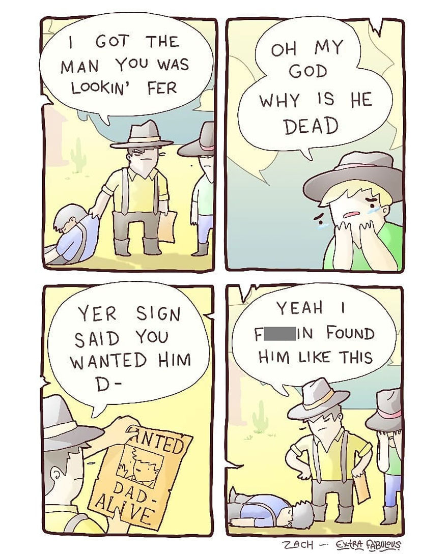 Dark Comics With Unexpected Endings From "Extra Fabulous Comics" (New Pics)