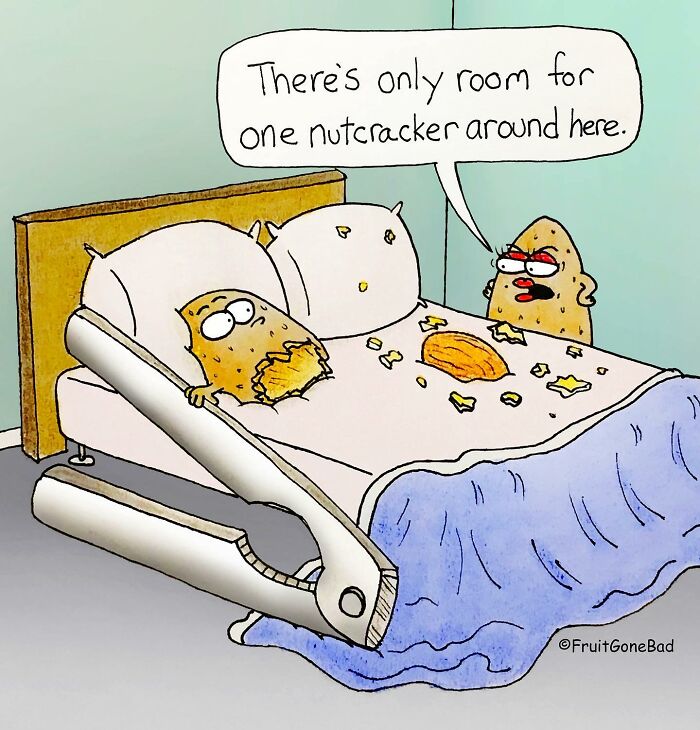 Fun But Inappropriate 'Fruit Gone Bad' Comics