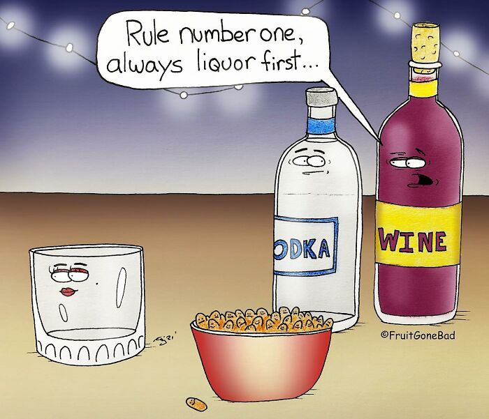 Fun But Inappropriate 'Fruit Gone Bad' Comics