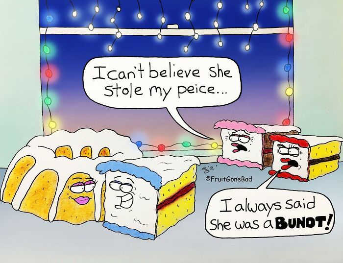 Fun But Inappropriate 'Fruit Gone Bad' Comics