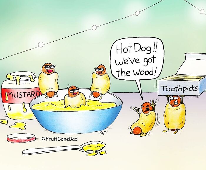 Fun But Inappropriate 'Fruit Gone Bad' Comics