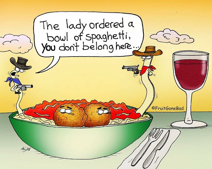 Fun But Inappropriate 'Fruit Gone Bad' Comics