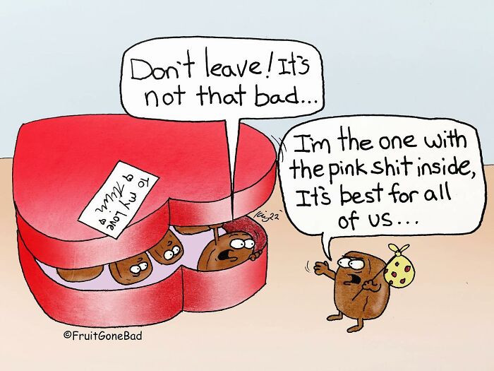 Fun But Inappropriate 'Fruit Gone Bad' Comics