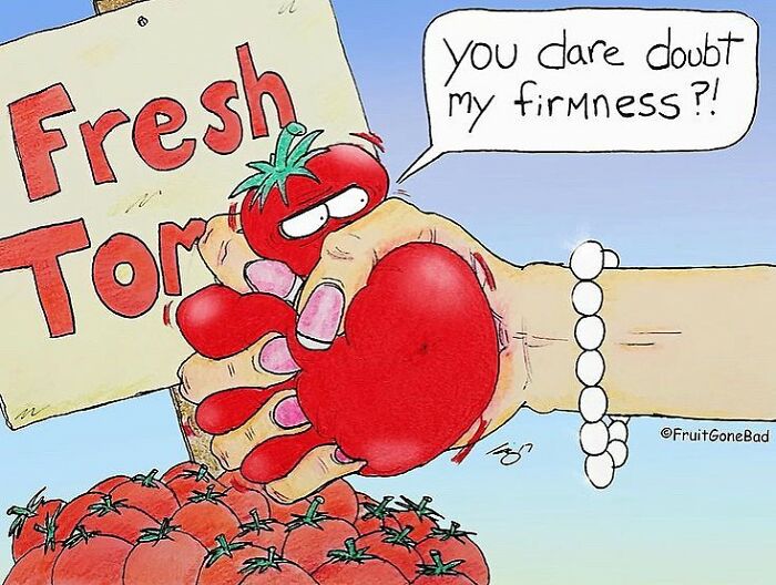 Fun But Inappropriate 'Fruit Gone Bad' Comics