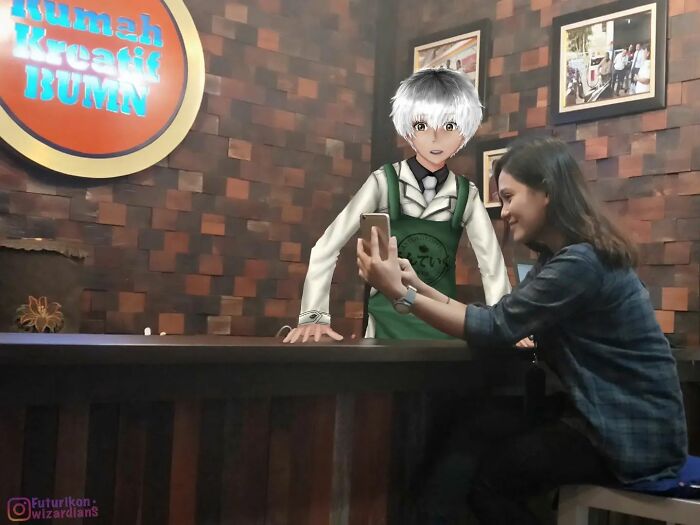 I Draw Fictional Characters To Strangers Pics I Find On The Instagram To Create Amusing Scenarios