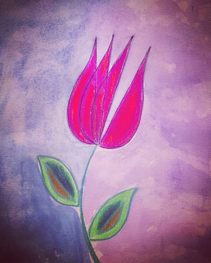 I Drew A Flower Every Day For A Year, And Here Are 40 Of My Best Works