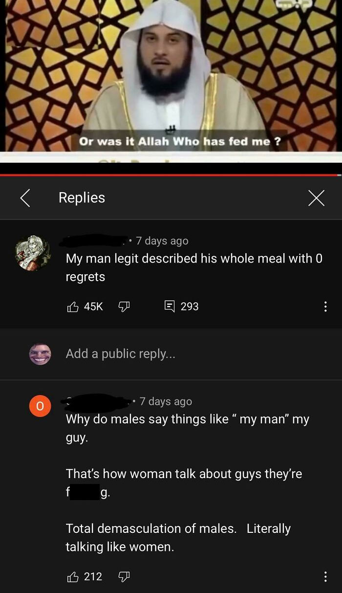 Opinion On Males Saying “My Guy”